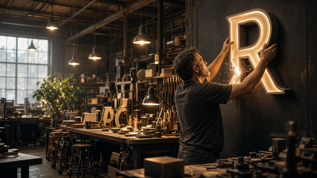 تابلو لاسوگاسی رستوران (15) — تهران